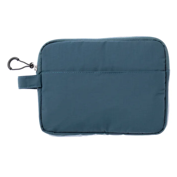 カインズ ポケット付きポーチ M ダークブルー