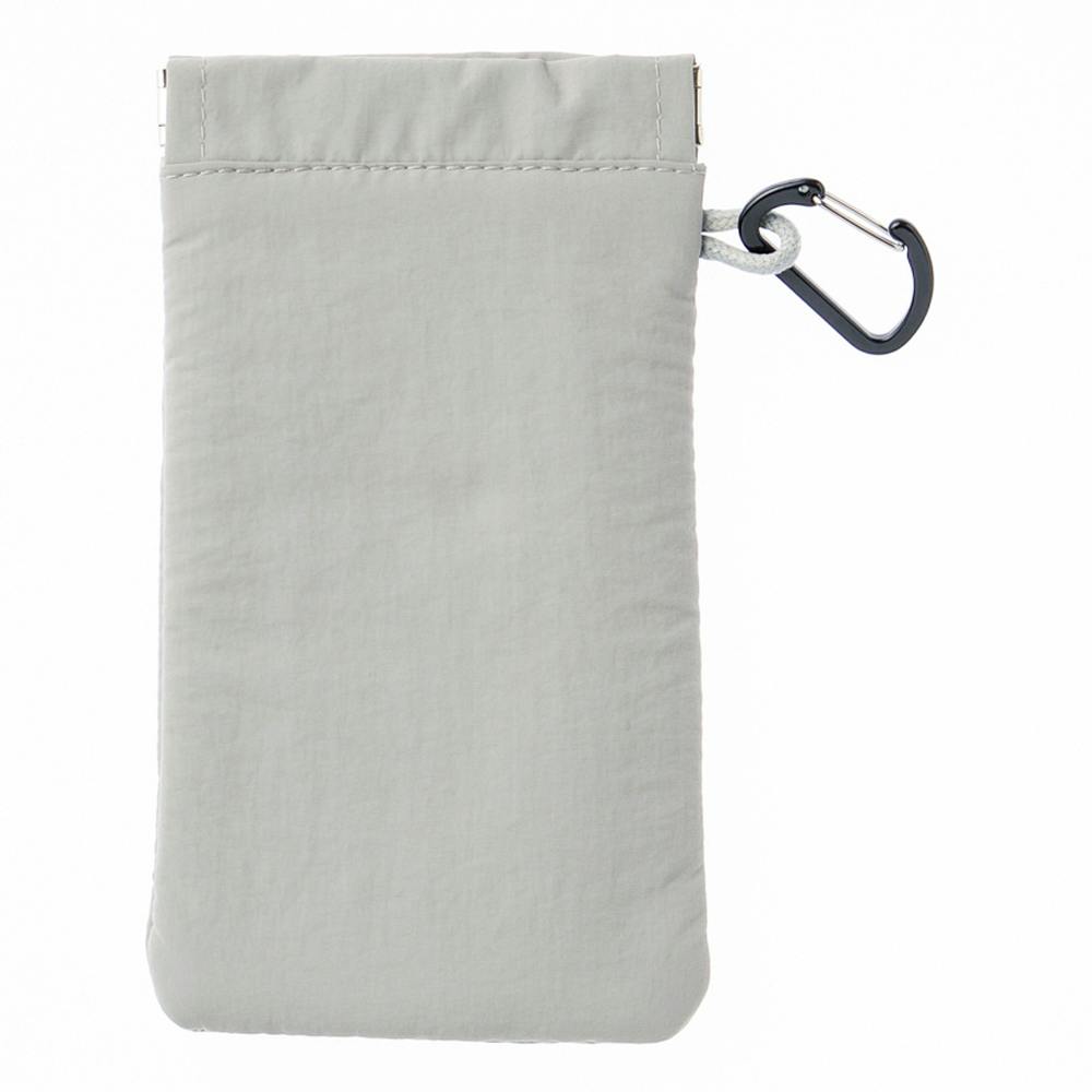 カインズ バネ口金ポーチ SS グレー