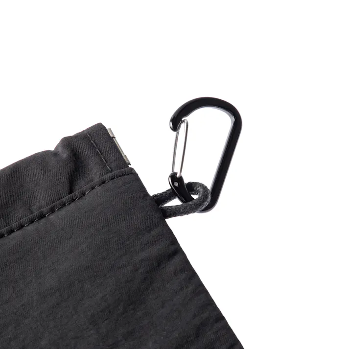 カインズ バネ口金ポーチ ミニ ブラック