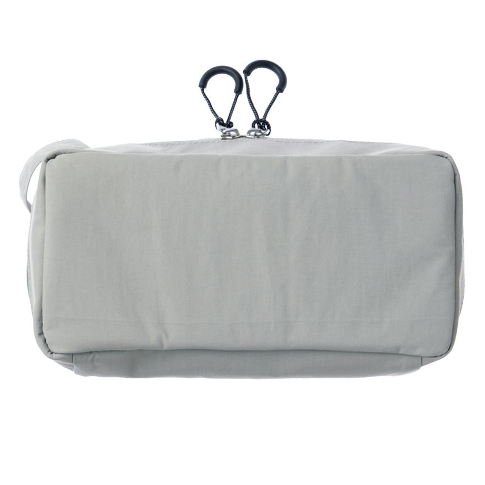 カインズ 仕切り付きポーチ L グレー