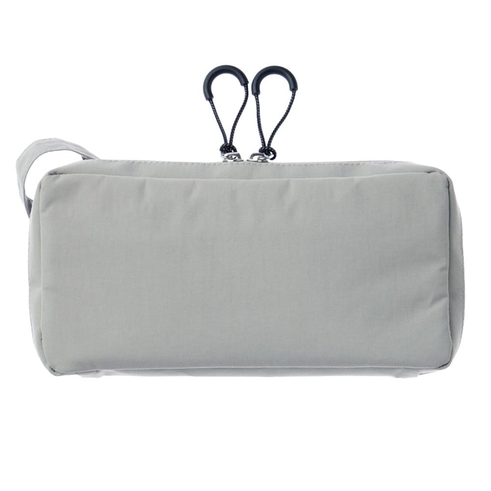 カインズ 仕切り付きポーチ M グレー