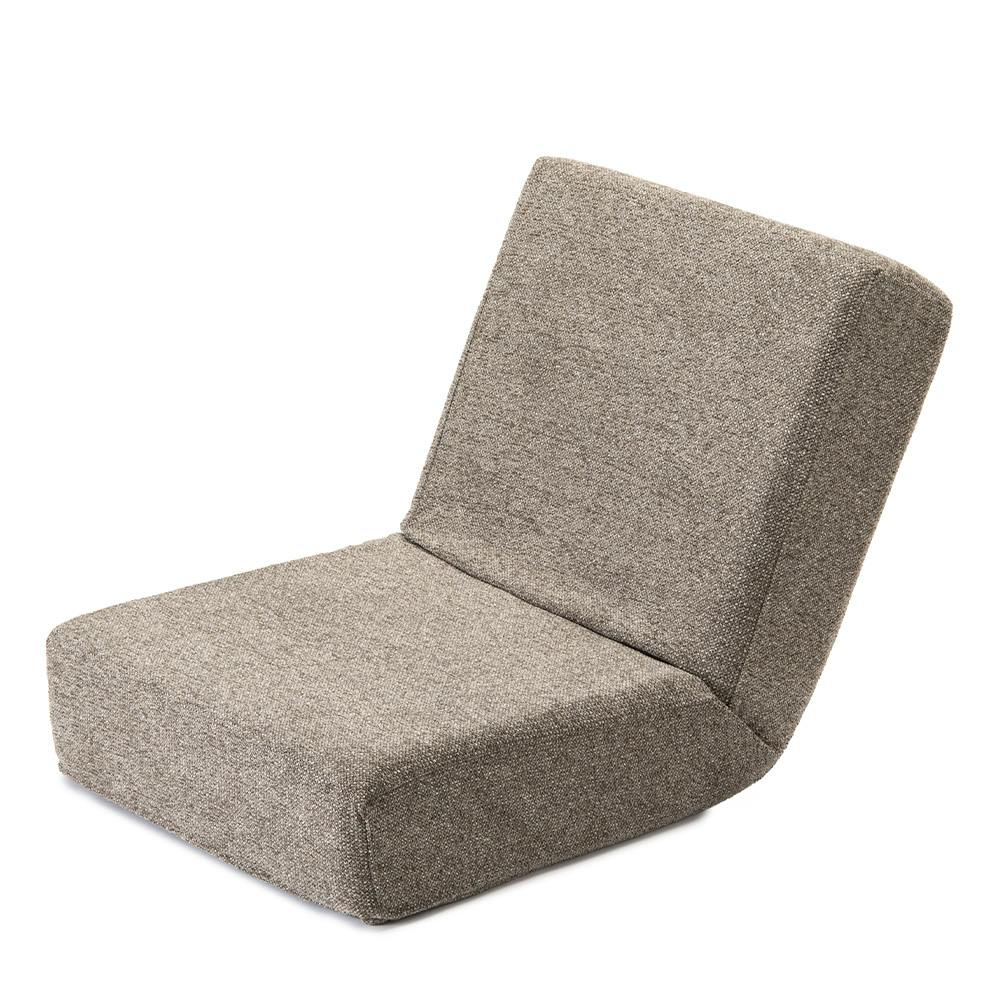 リクライニングブロックソファカバー ブラウン 幅120cm※カバーのみ