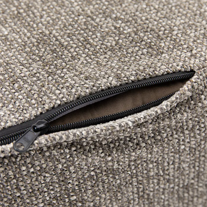 リクライニングブロックソファカバー ブラウン 幅120cm※カバーのみ