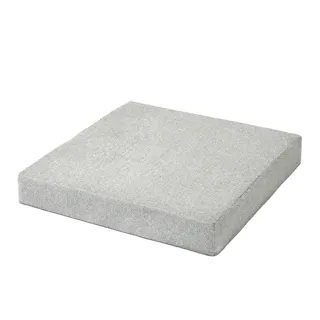 ブロックソファカバー ライトグレー 幅120cm 奥行120cm 高さ18cm ※カバーのみ【別送品】