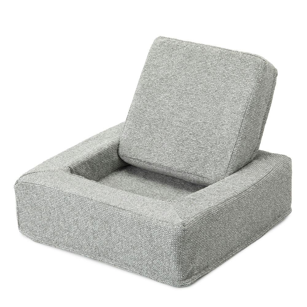 ブロックソファカバー ライトグレー 凹凸型 ※カバーのみ【別送品】