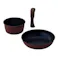取っ手が外せる軽量フライパン 3点セット