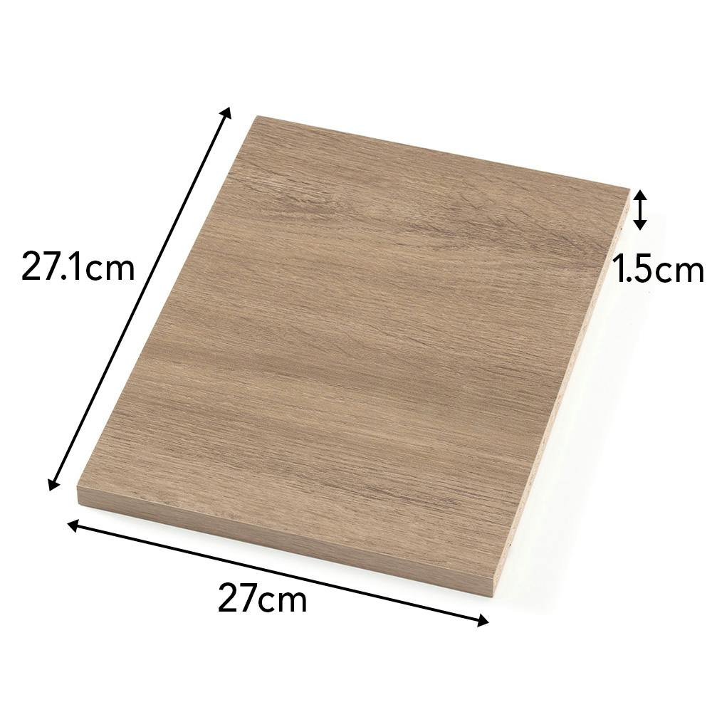 可動棚用棚板スリム ナチュラルエルム | カラーボックス・インナー