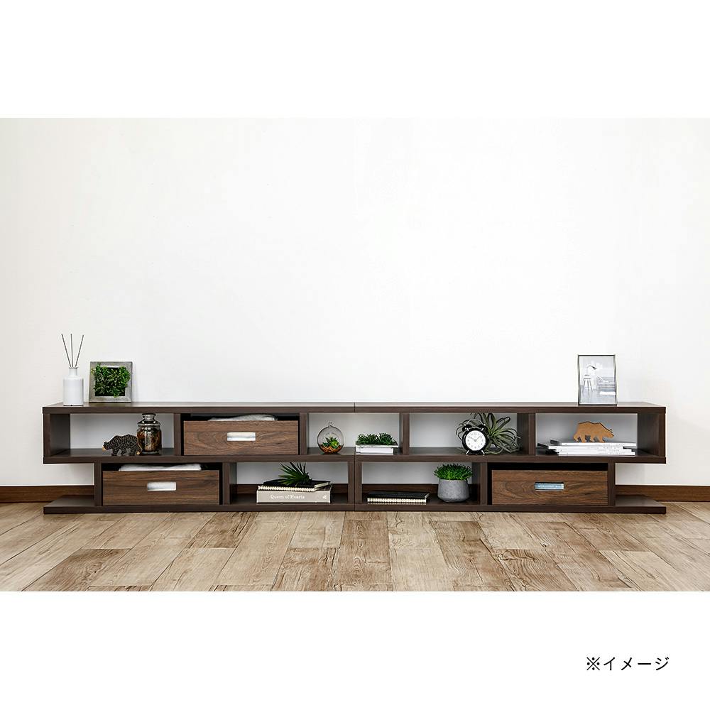 組み合わせできるテレビ台 SH61 ブラウン | リビング収納 通販