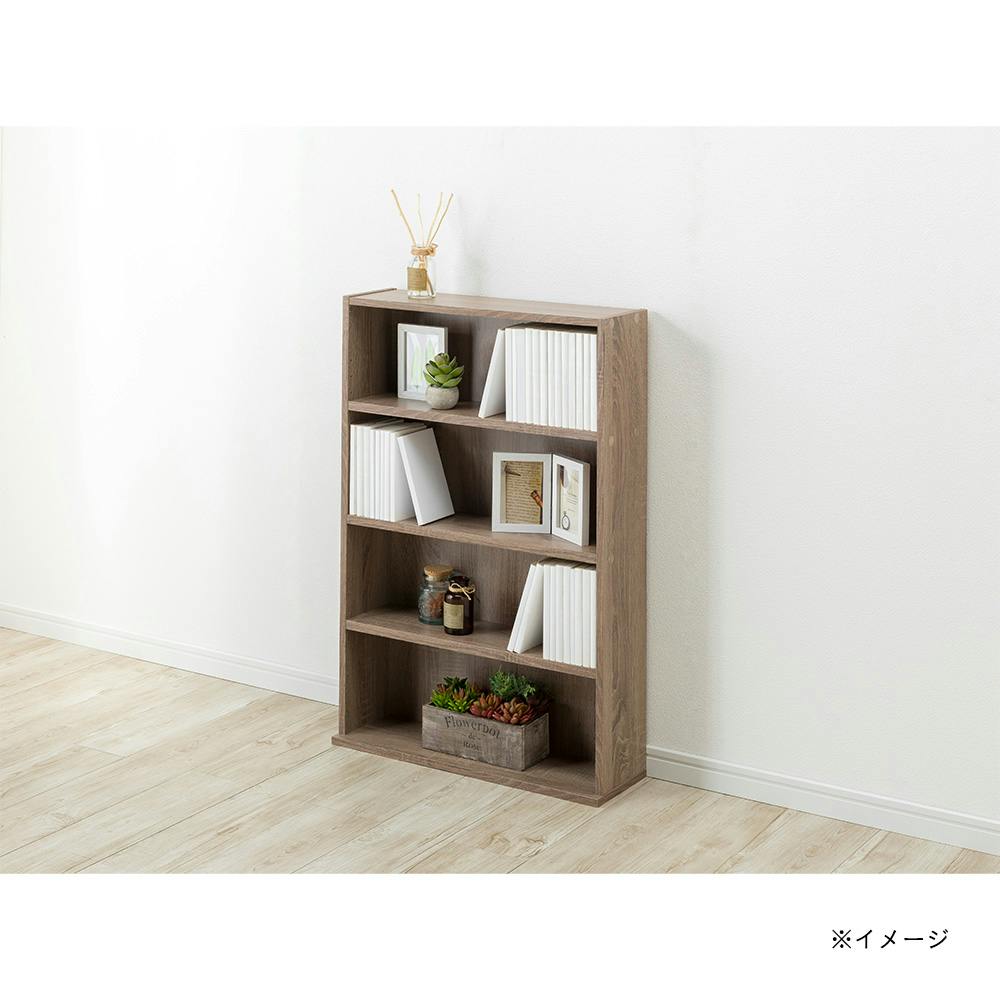 ナチュラルな本棚 可動棚ブックラック SH19 ナチュラルエルム | 本棚・書棚・ブック