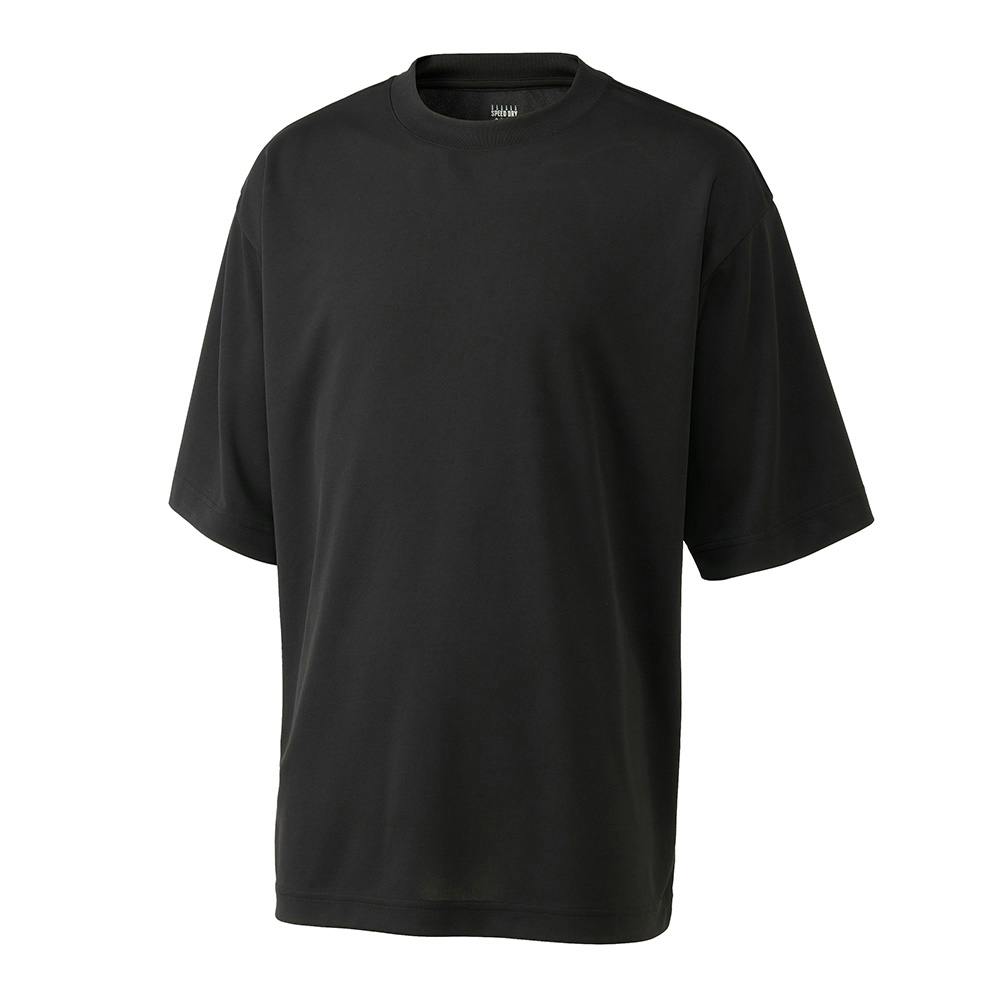 SPEED DRY SDすぐ乾くTシャツ 半袖 L ブラック | 作業着・作業服・安全