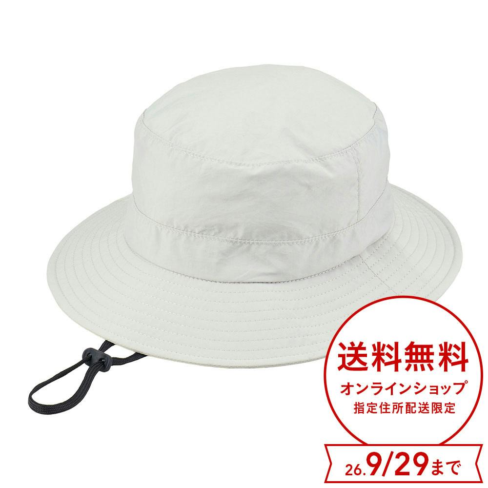 カインズ パッカブルあご紐付きハット グレー