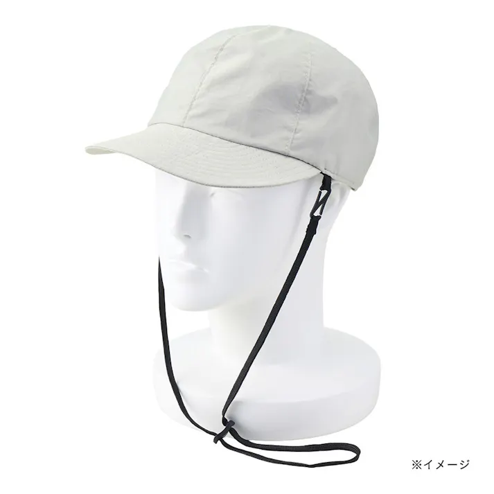 カインズ パッカブルあご紐付きキャップ グレー