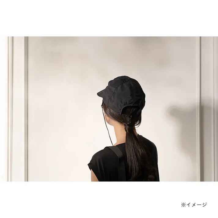 カインズ パッカブルあご紐付きキャップ グレー