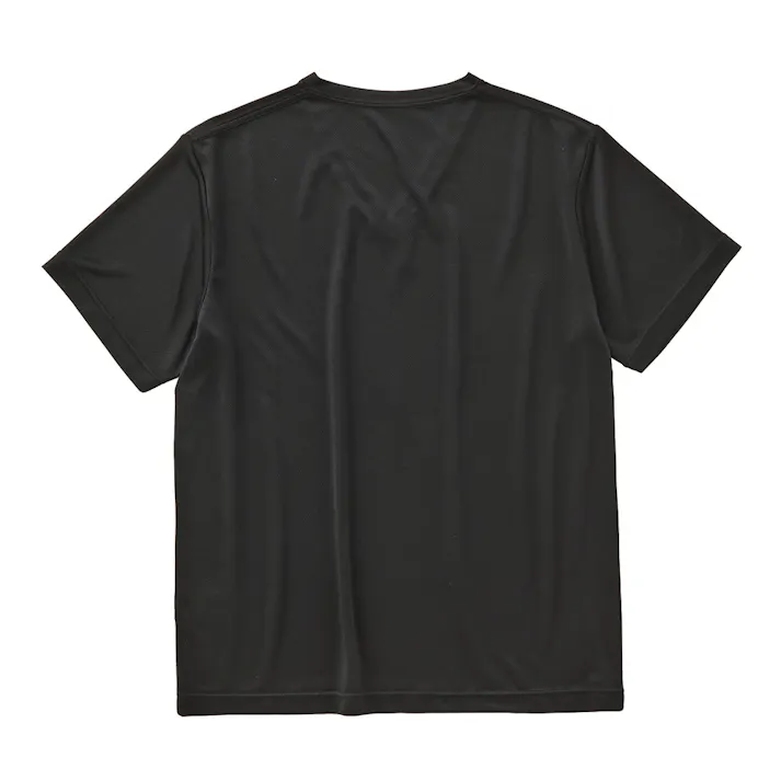 抗菌防臭SDTシャツ V首 L ブラック