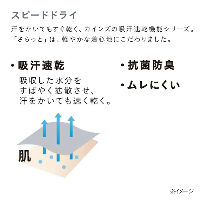 抗菌防臭SDTシャツ V首 3L ホワイト