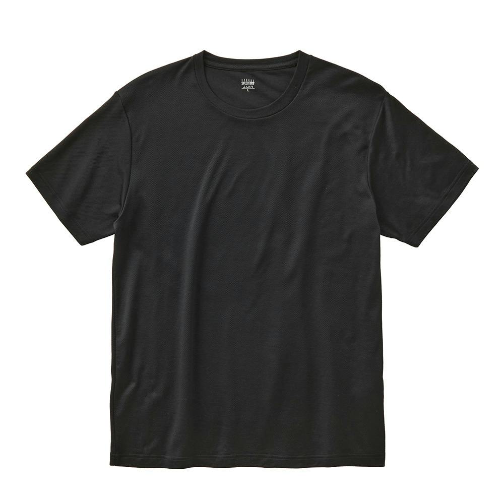 カインズ スピードドライ Tシャツ V首 ブラック L | 作業着・作業服