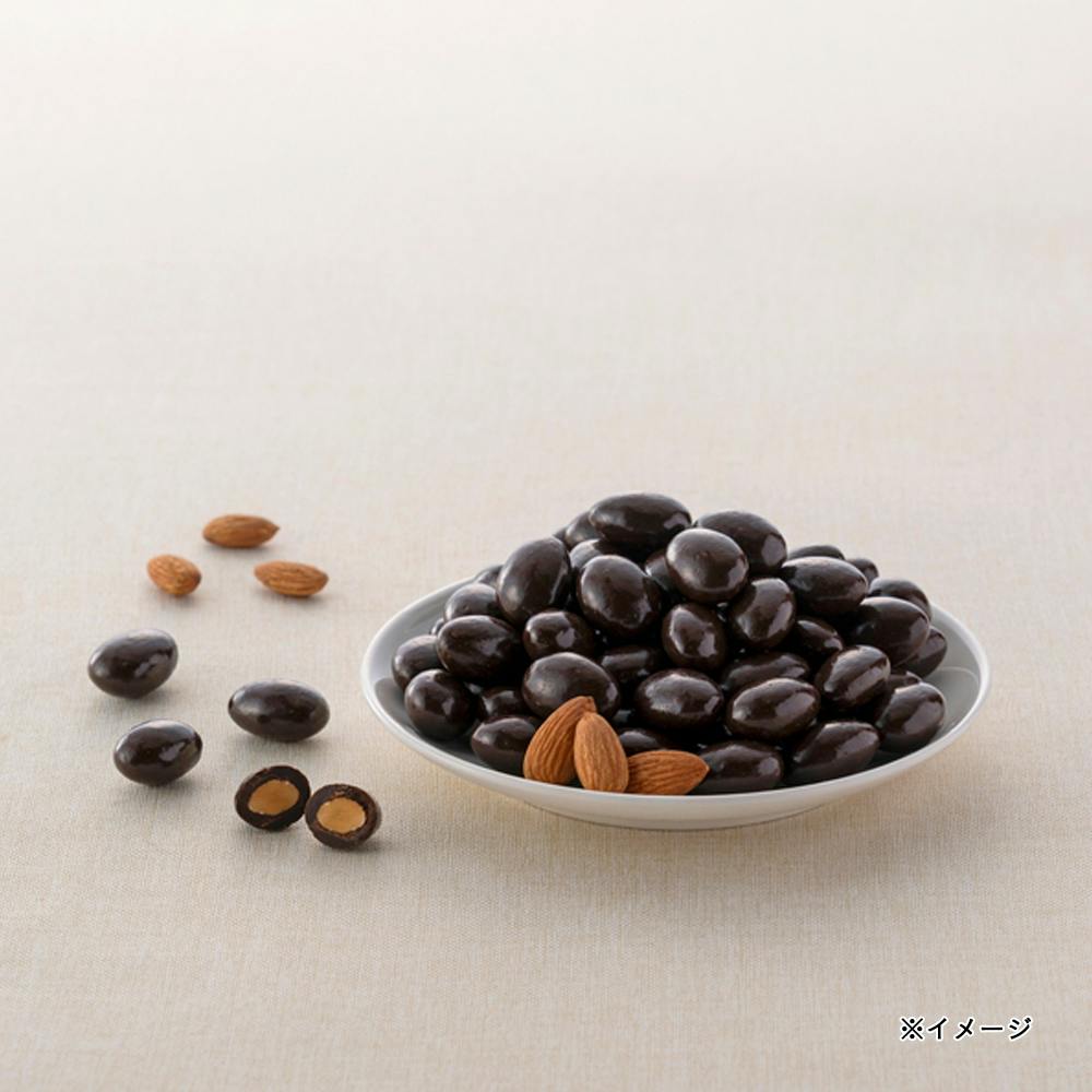 苦味のすくないアーモンドチョコレート カカオ72% 155g