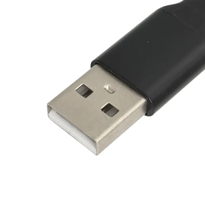 カインズ かさばらない平型ケーブル Type-A to 互換Lightning用 1m ブラック