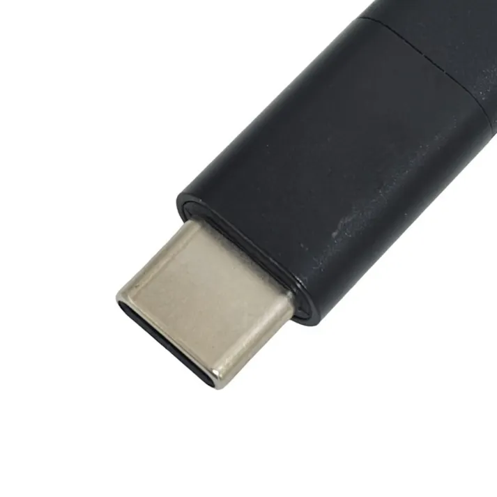 カインズ 平型ケーブル マグネットタイプ Type-C to Type-C +互換Lightning用 1m ブラック