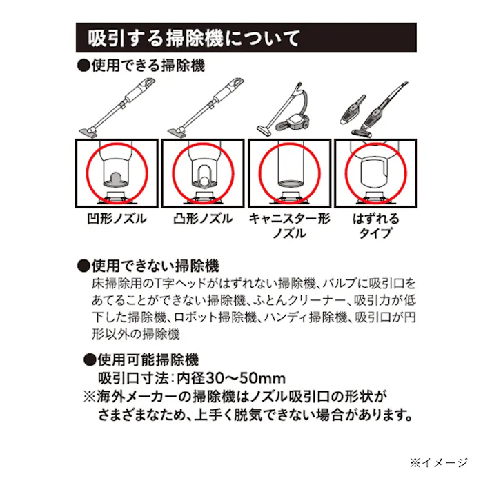 ふとん用 簡単圧縮袋 シングル用 幅110cm 高さ100cm 2枚入り
