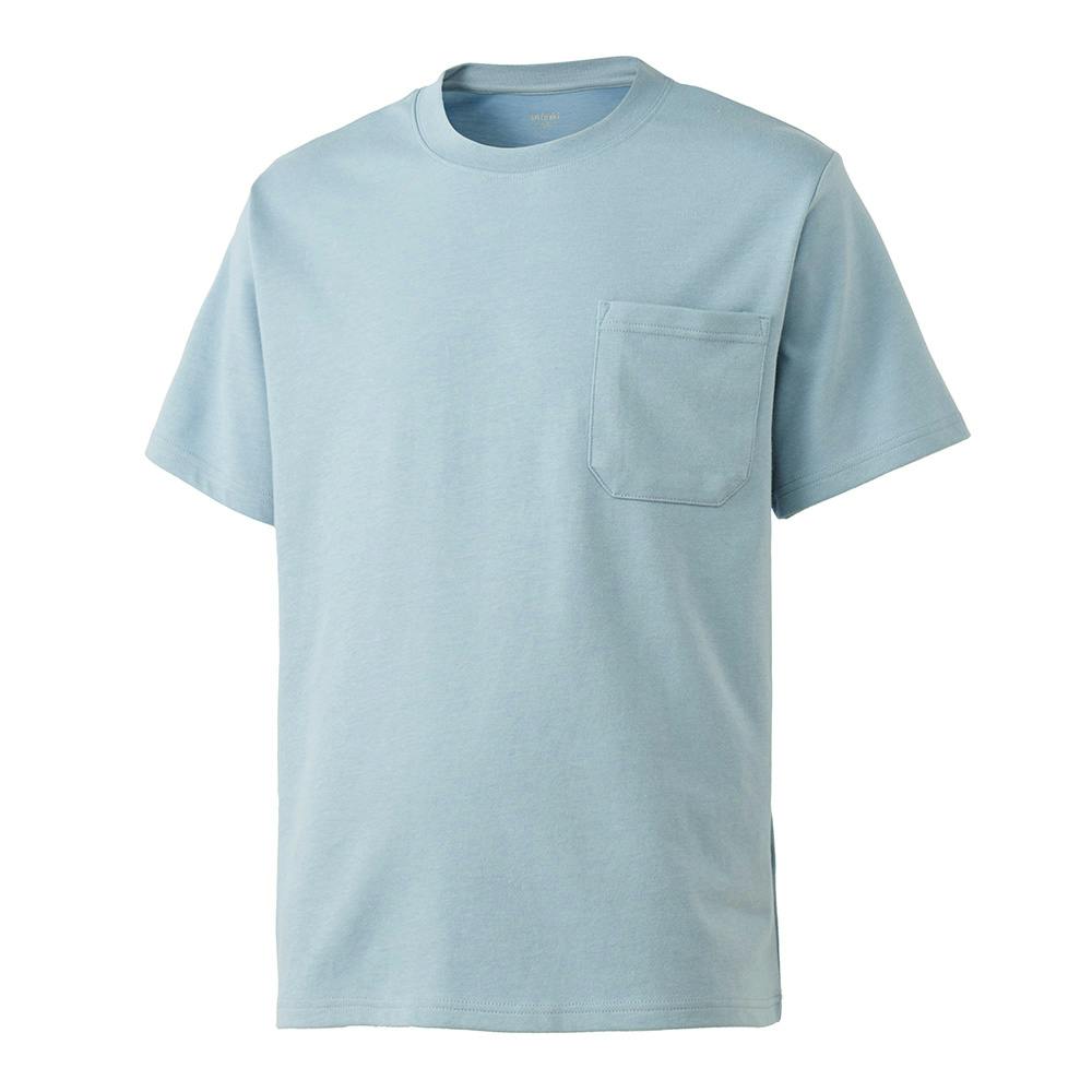 SD綿混Tシャツ ブルー L | 作業着・作業服・安全靴 通販