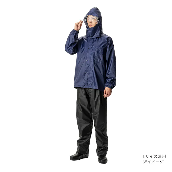 ソウウラメッシュレインスーツ M ネイビー