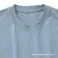 やさしい肌触りの綿100%Tシャツ ブルー M