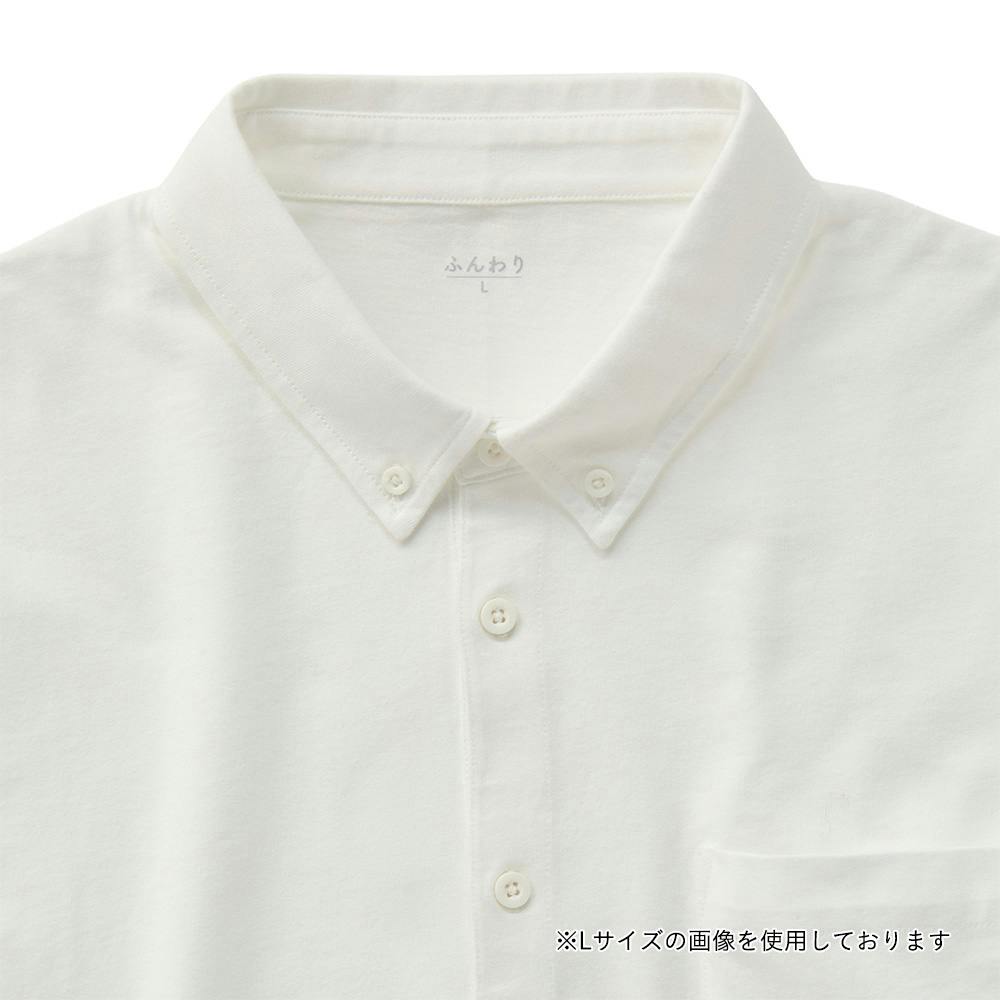 やさしい肌触りの綿100%ポロシャツ ホワイト M | 作業着・作業服・安全