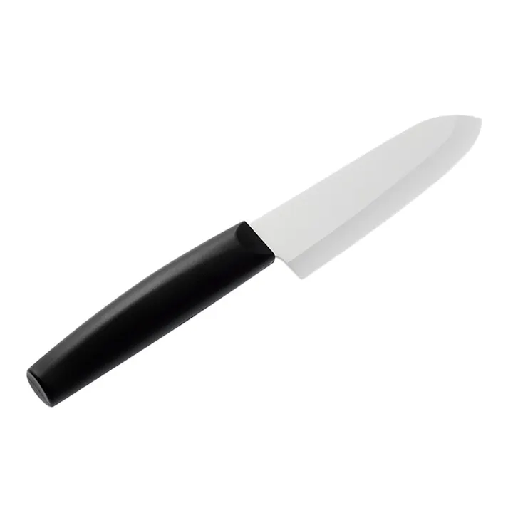 軽くてもちやすいセラミック小三徳包丁 135mm