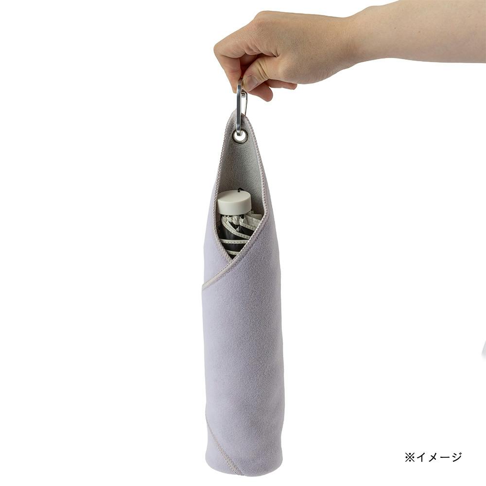 ピタッとくっつく カラビナ付き傘カバー ピンク 30cm | 傘・日傘 通販