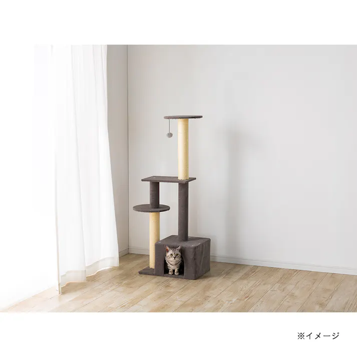 キャットインテリアタワースマート グレー T60