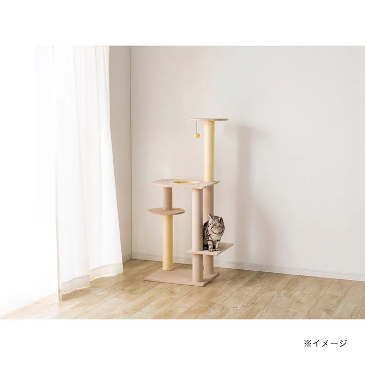 キャットインテリアタワースマート ベージュ T61