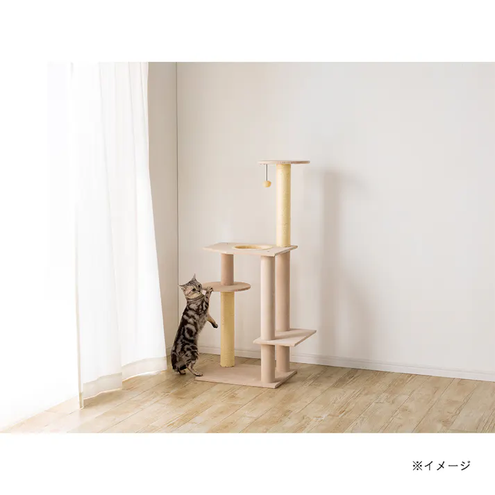 キャットインテリアタワースマート ベージュ T61