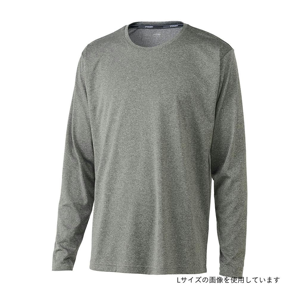 STONE　20SS　Tシャツ　長袖　カットソー　グレー 接触冷感Tシャツ 長袖 LL 杢ブラック | 作業着・作業服・安全靴 通販