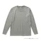 接触冷感Tシャツ 長袖 LL 杢グレー