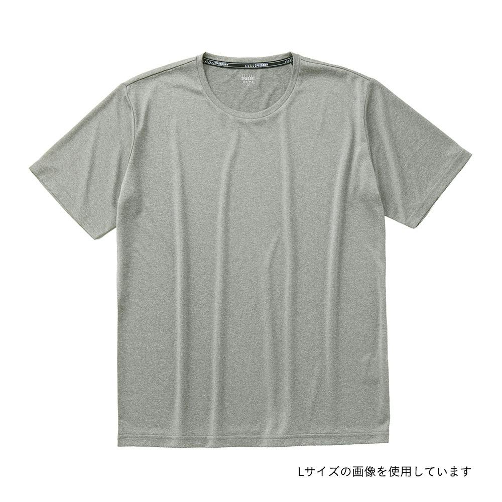 接触冷感Tシャツ半袖 LL 杢グレー