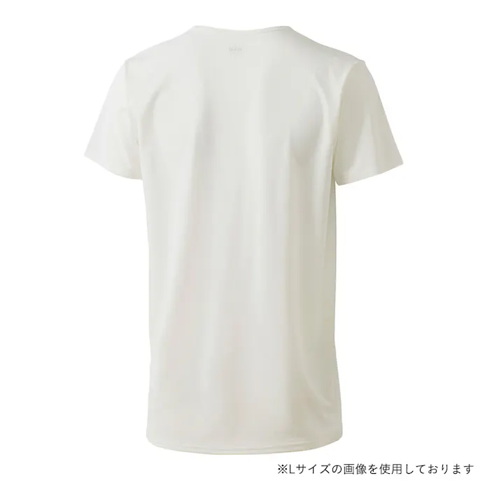SD ひんやりインナー 丸首 M ホワイト