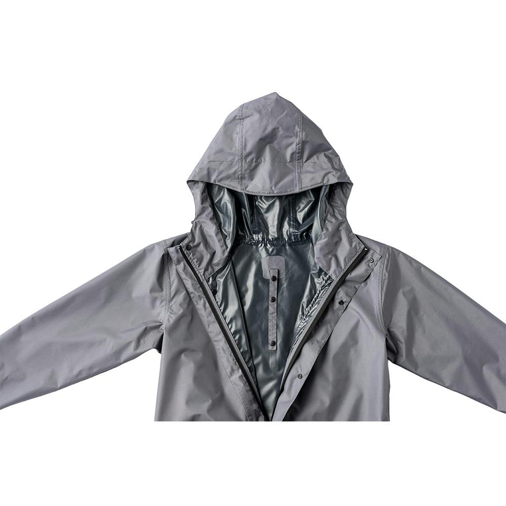 リュックを雨から守れるレインスーツ M グレー | 作業着・作業服・安全