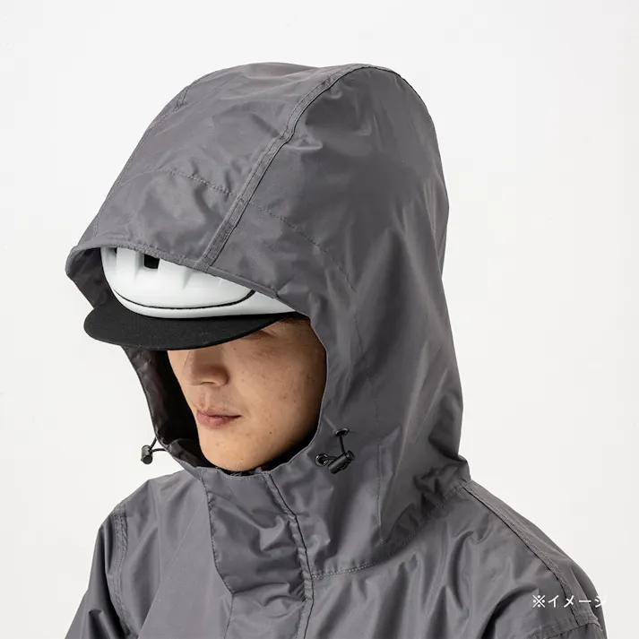 リュックを雨から守れるレインスーツ L グレー