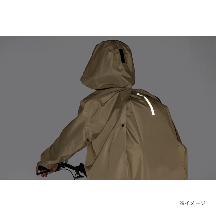 リュックを雨から守れるレインスーツ M ベージュ