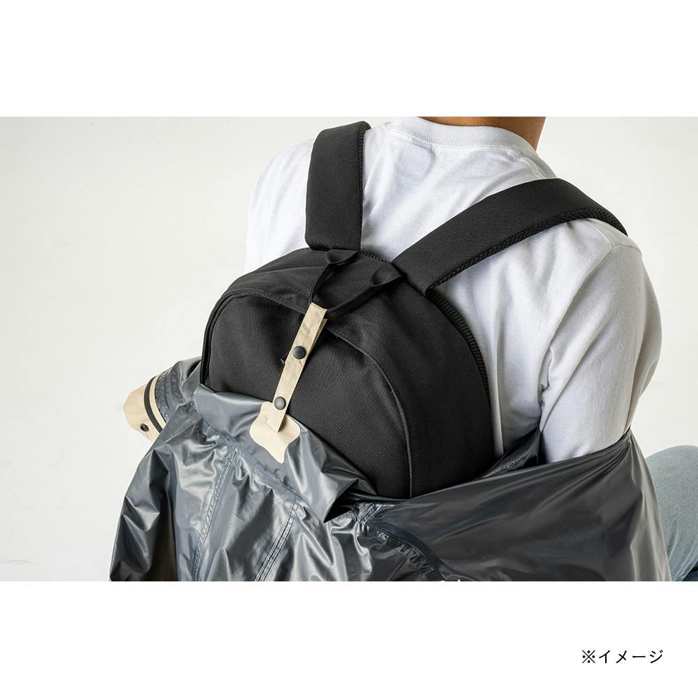 リュックを雨から守れるレインスーツ L ベージュ | 作業着・作業服
