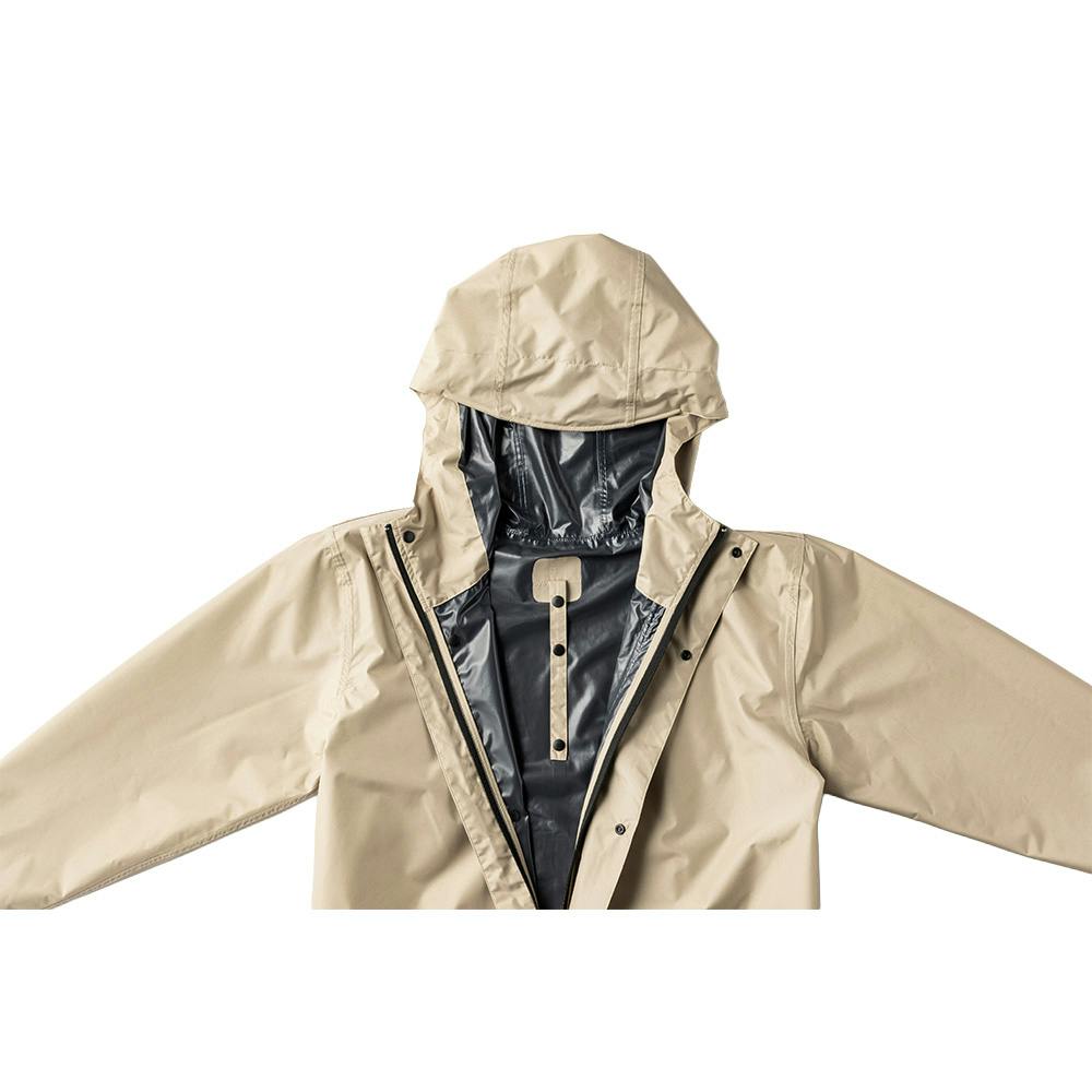 リュックを雨から守れるレインスーツ 3L ベージュ | 作業着・作業服
