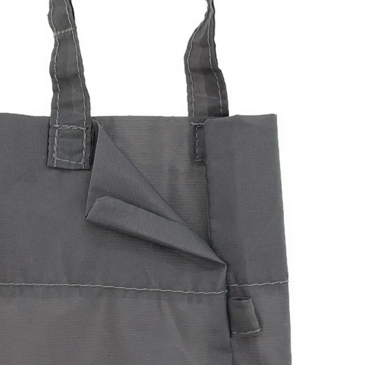 畳みやすい折りたたみ傘 グレー 70cm