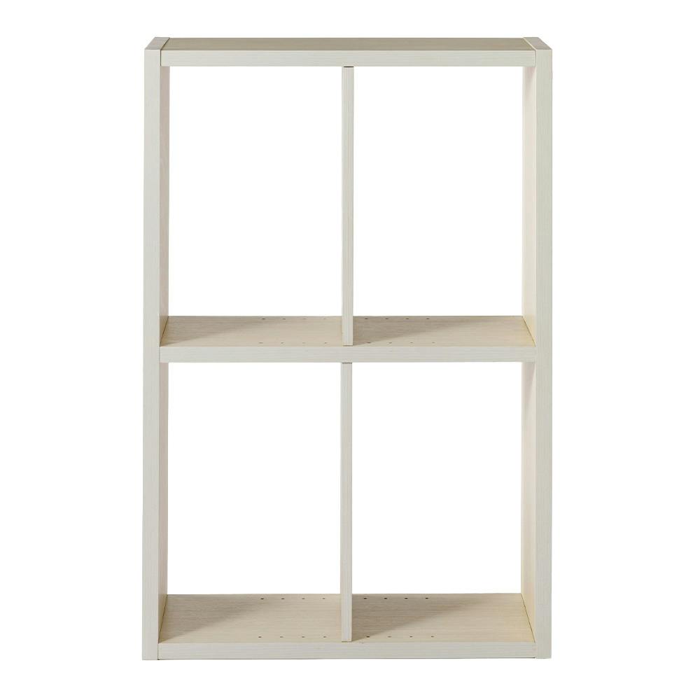 縦横使用できるオープンラック ホワイト SH48 幅90cm 奥行29cm 高さ