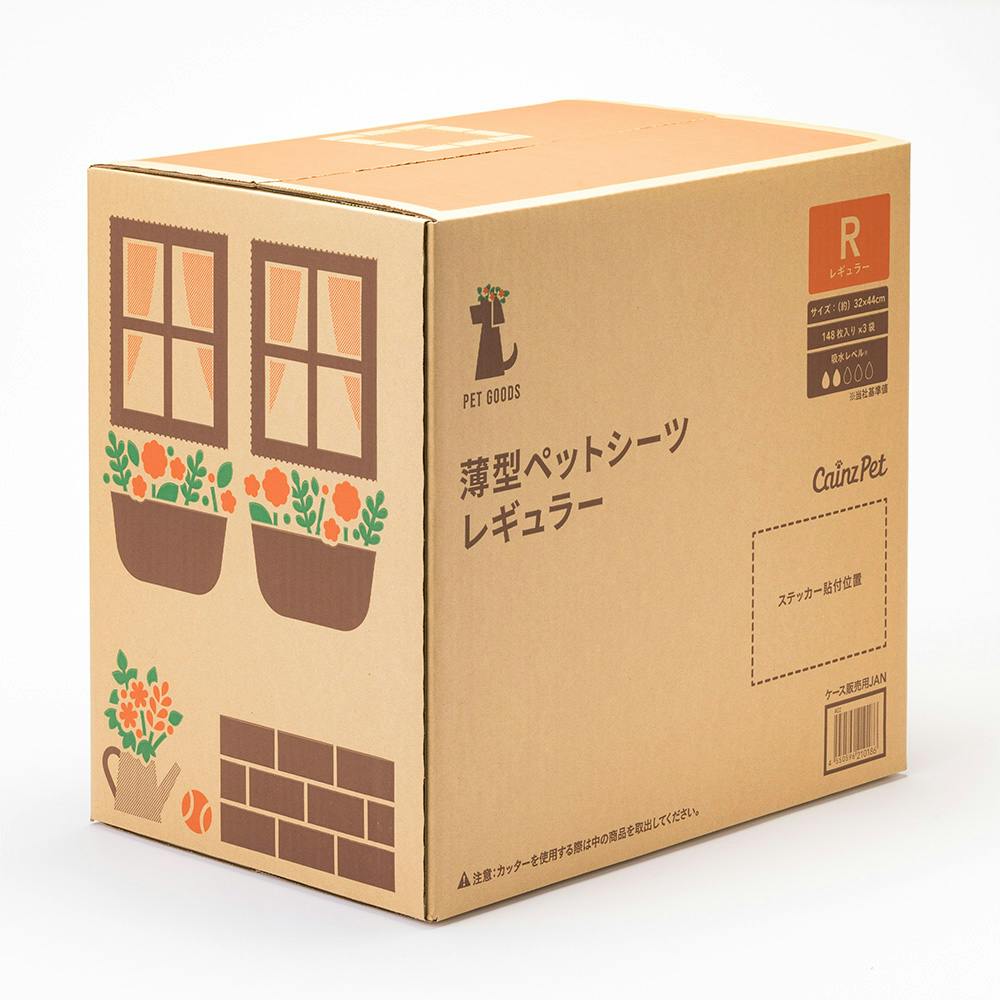 薄型ペットシーツ レギュラーサイズ 春デザインケース