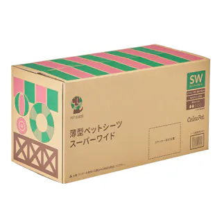 薄型ペットシーツ スーパーワイドサイズ 夏デザインケース