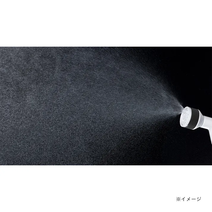 指一本で水量調節散水ノズル 5パターン