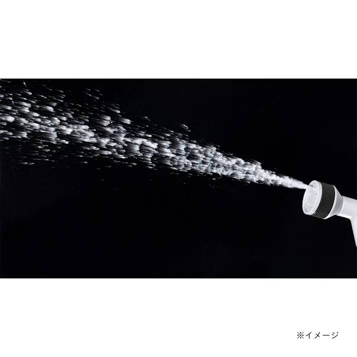 指一本で水量調節散水ノズル 5パターン