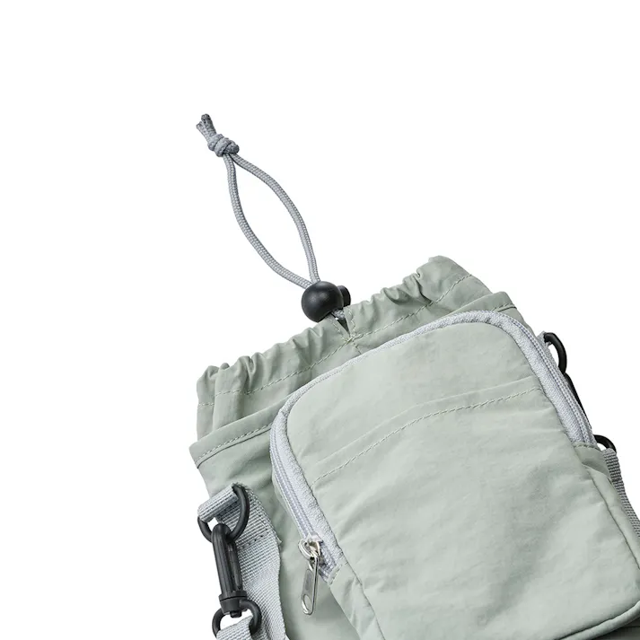 スマホが入るボトルカバー ミントグリーン 幅14.5cm 高さ21.5cm