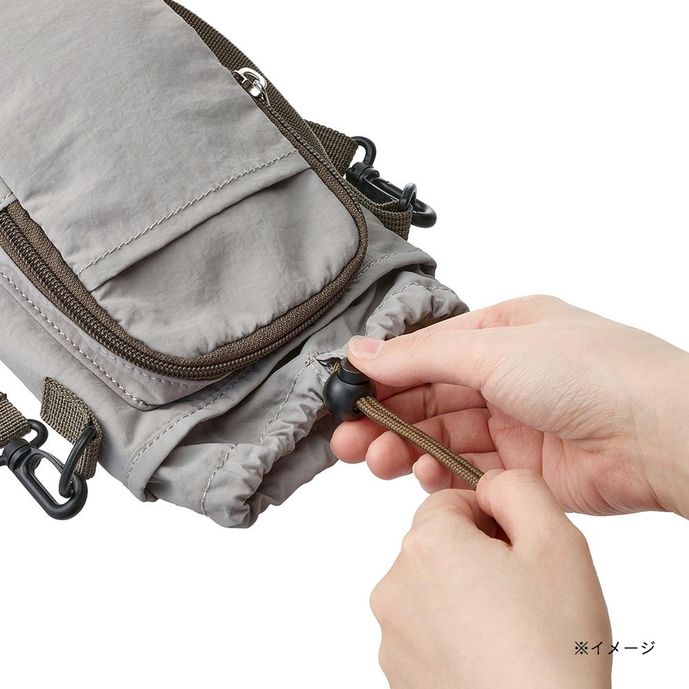 スマホが入るボトルカバー モカ 幅14.5cm 高さ21.5cm | 弁当箱・水筒